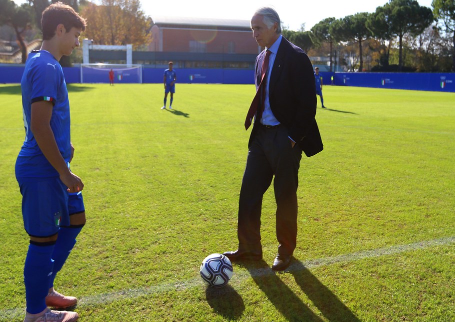 Malagò e Mornati inaugurano il campo numero 3 al Centro di Preparazione Olimpica Giulio Onesti