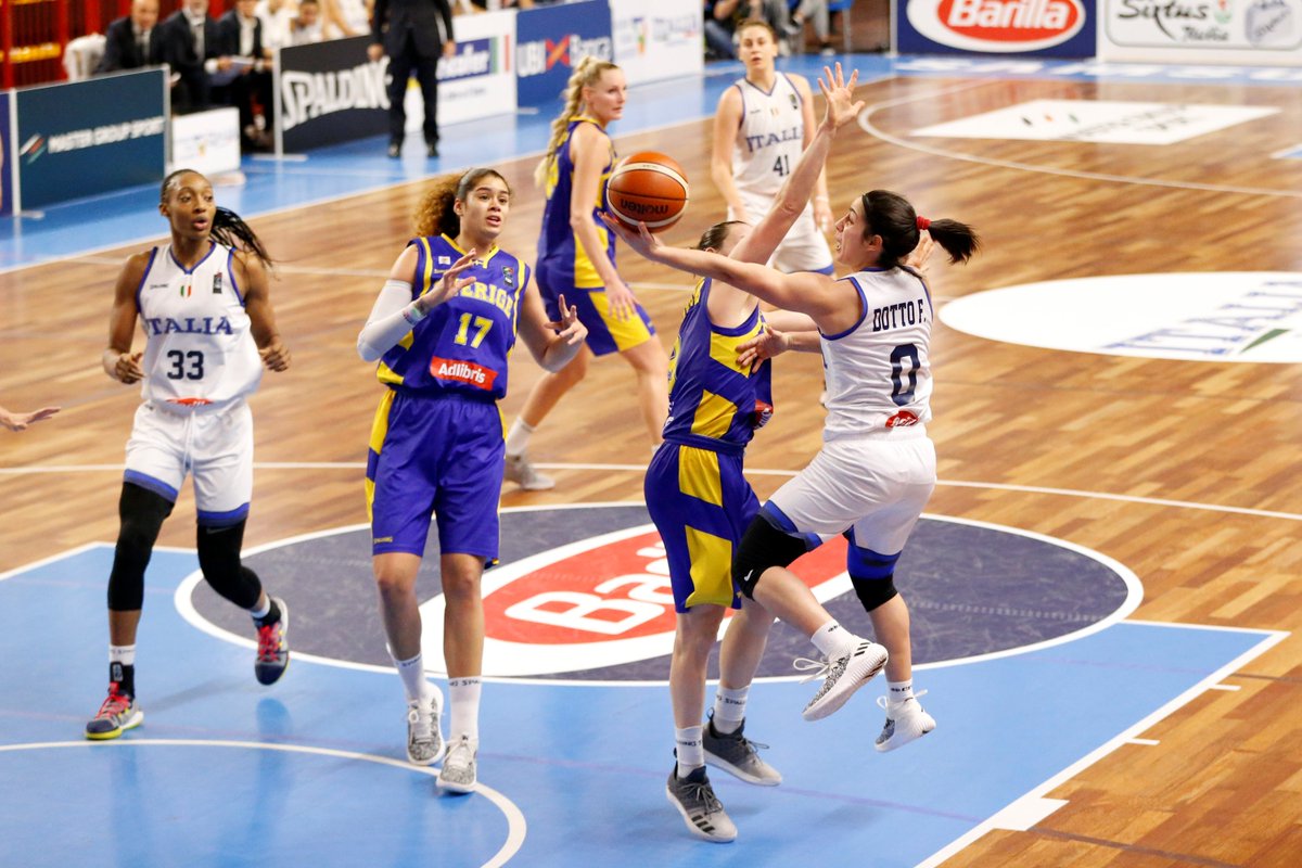 Italia femminile agli Europei: Svezia sconfitta 62-56 a La Spezia nell'ultima in azzurro della Masciadri