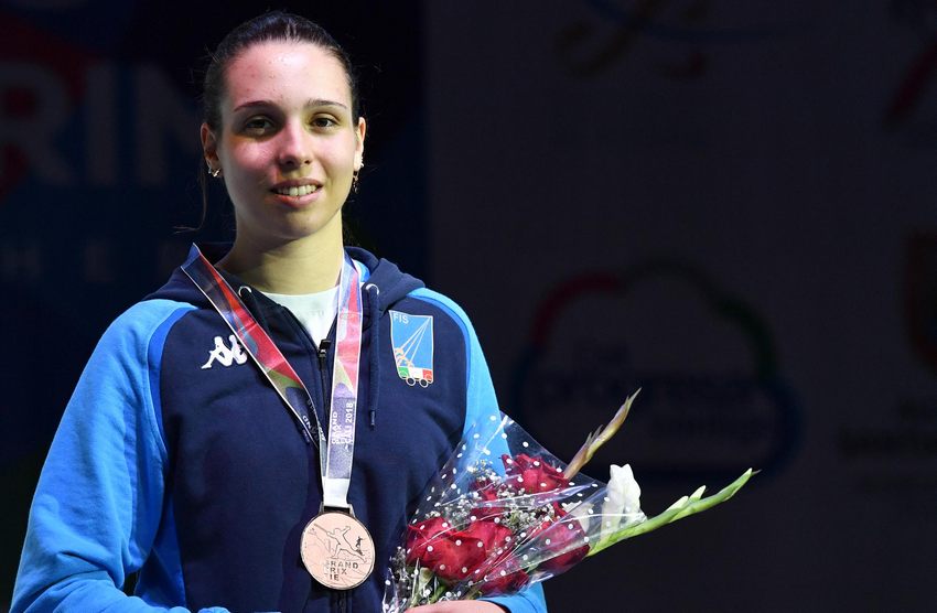 Federica Isola sale per la prima volta sul podio nella Coppa del Mondo di spada