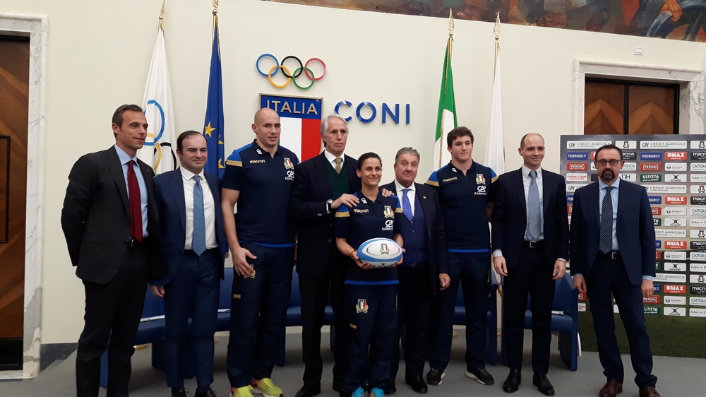 Presentato il Sei Nazioni: il 4 febbraio Italia-Inghilterra all'Olimpico. Malagò: evento speciale