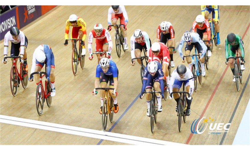 Elia Viviani torna in pista e vince l’argento europeo nell’omnium 