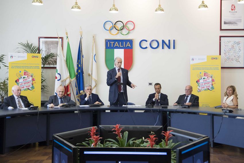 Presentata la XV Giornata Nazionale dello Sport. Malagò, un progetto che cresce anno dopo anno