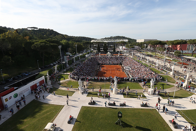 L'ATP premia ancora gli Internazionali BNL d'Italia: "Best Fan Experience 2017" del circuito