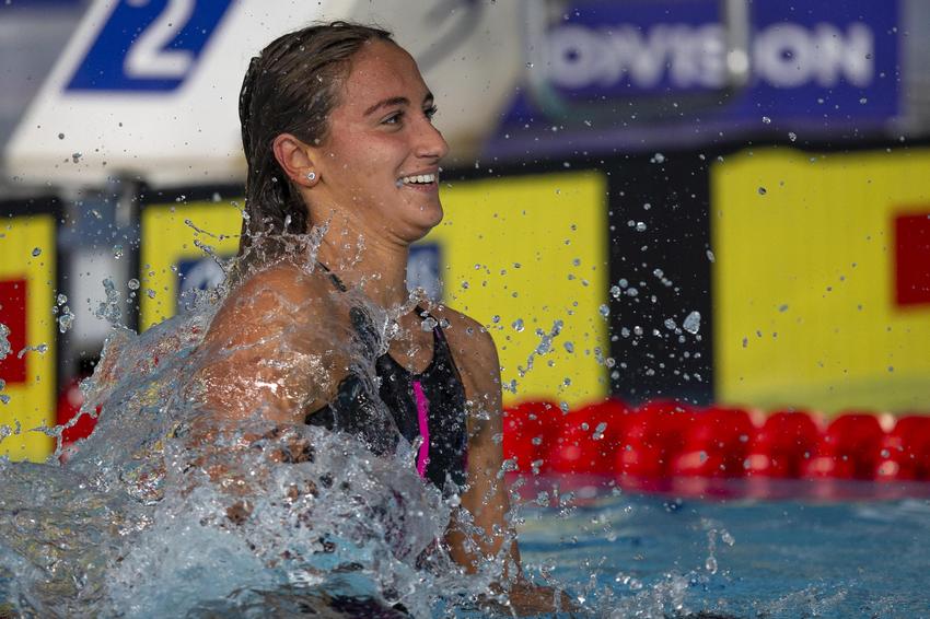 Europei: Quadarella è d'oro negli 800 sl nuovo record italiano. Elena Di Liddo 3a nei 100 farfalla