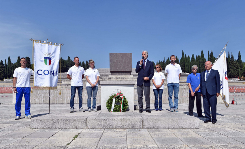 Lo sport onora i caduti della Grande Guerra. Malagò, nostri valori gli stessi di chi difese la Patria