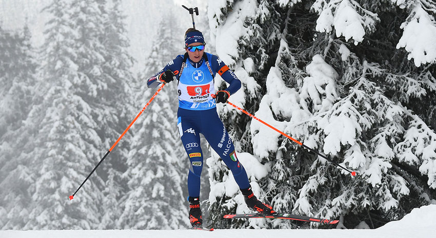 Vittozzi finalmente sul podio: è terza nella Sprint a Nove Mesto. Wierer  quinta