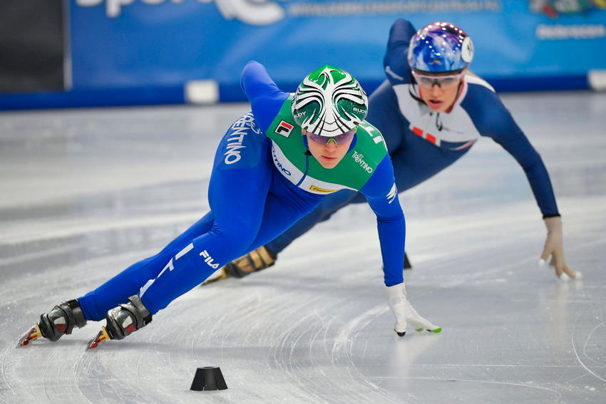 Mondiali: Italia sul podio dei 500, Fontana d'argento a Dordrecht. Sighel bronzo al maschile  