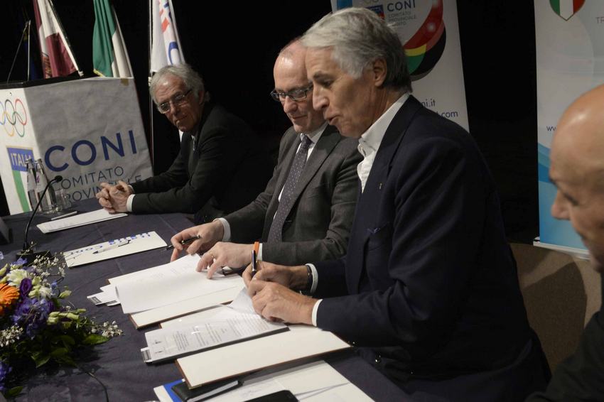 Protocollo con la Provincia di Trento: progetto Giovani Talenti 2020 e impianti sportivi