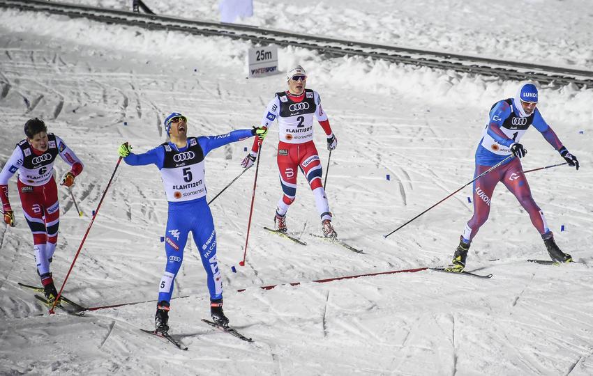 Mondiali di Lathi, straordinario oro per Pellegrino nella sprint a tecnica libera