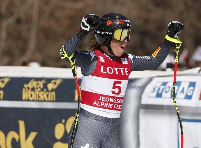 Nella discesa di Jeongseon 1ª storica vittoria di Sofia Goggia in CdM: 10° podio, nessuna azzurra come lei