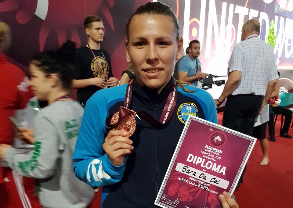 Europei, Sara Da Col bronzo nei 63 kg