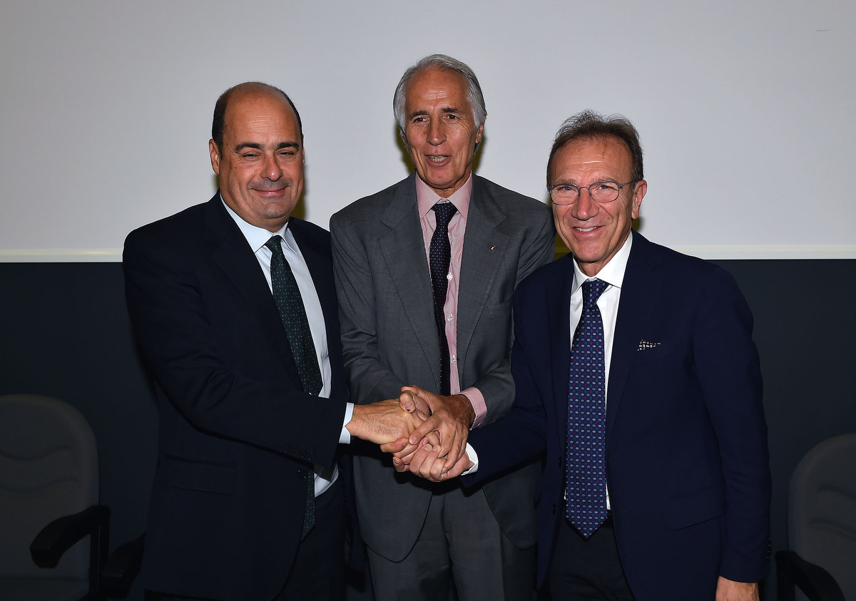 Convenzione "Sport e/in movimento" con Regione Lazio e ICS. Malagò: investimento importante