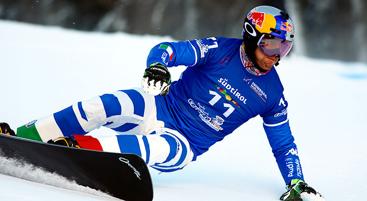 Coppa del Mondo, intramontabile Roland Fischnaller: secondo nel gigante parallelo di Cortina 