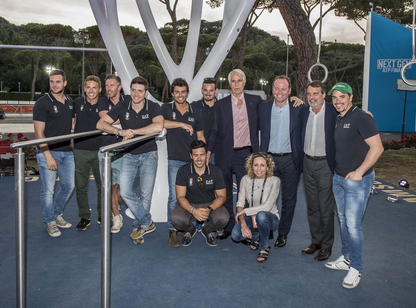 Presentato il progetto Samsung Smart Fitness nel Parco del Foro Italico