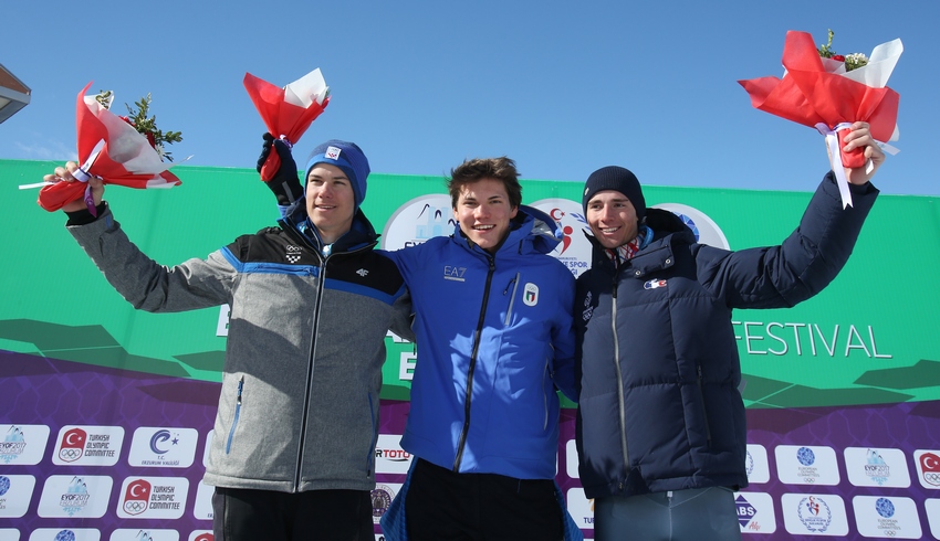 Alex Vinatzer fa il bis: oro anche nello slalom. Melissa Tunno bronzo nello Short Track