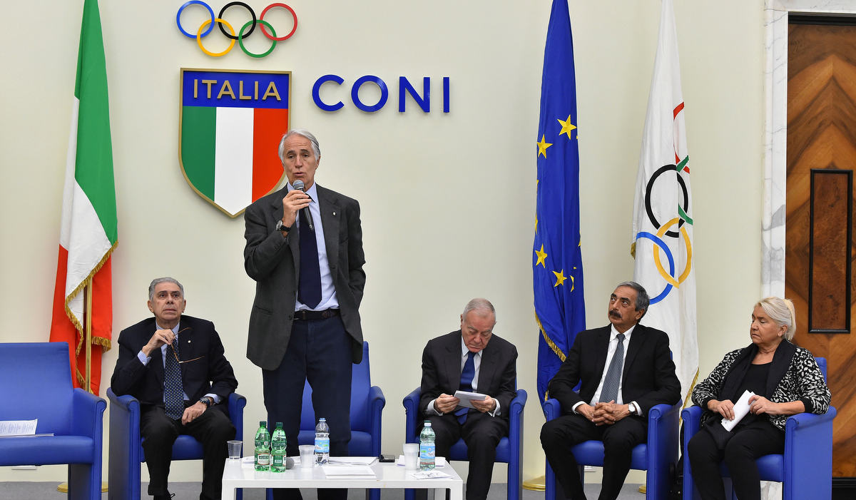 Consegnati i Premi Letterari e Giornalistici. Malagò: decisivi per la promozione della cultura sportiva