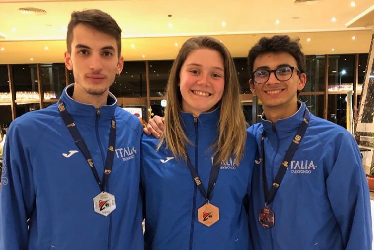 Tre podi azzurri all'Egypt Open di Hurghada con Dell'Aquila (-58 kg), Crescenzi (-63 kg) e Laura Giacomini (-73 kg)