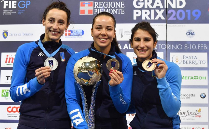 Italia fioretto femminile TORINo