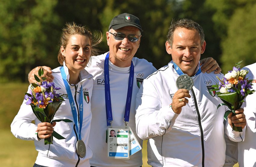 Risultati degli azzurri 24 giugno: Pellielo e Rossi d'argento nel Trap. Aerobica d'oro