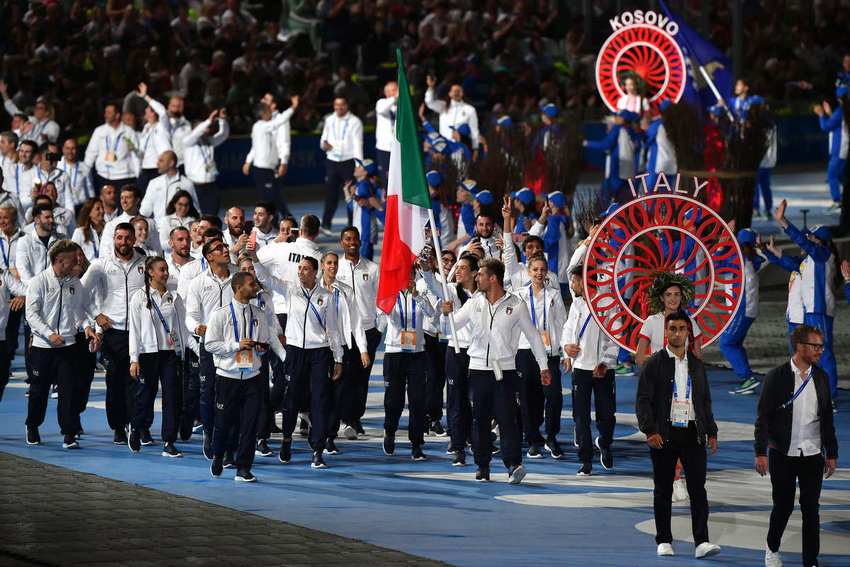 Si alza il sipario su Minsk 2019, l'Italia sfila con Clemente Russo