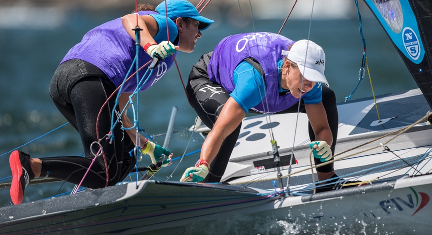 Al via i Mondiali skiff olimpici, Conti e Clapcich (49er FX) terze