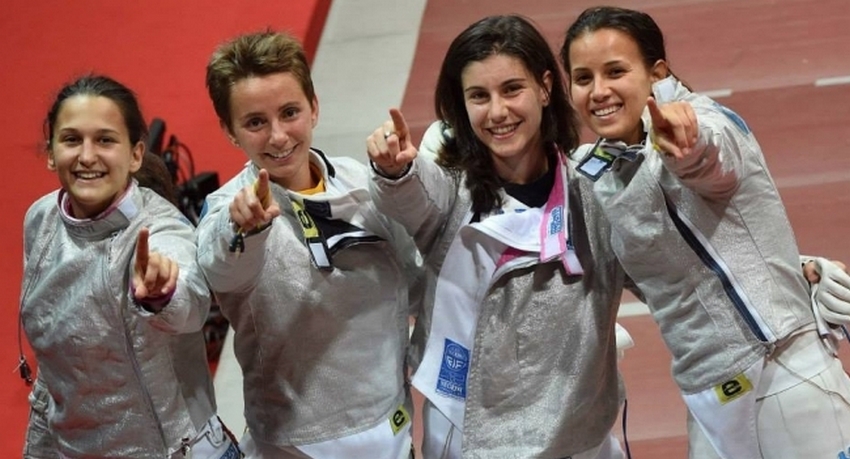 Sciabola femminile squadra1