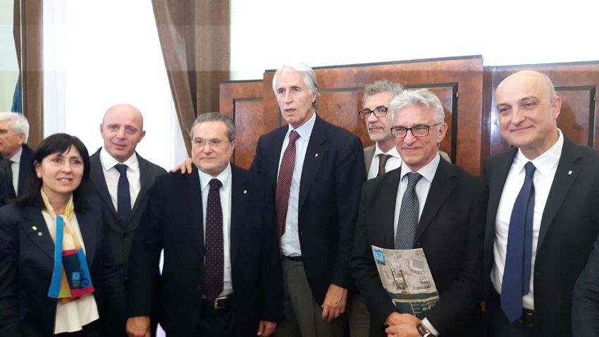 Malagò alla presentazione del progetto della Cittadella dello Sport di Salerno