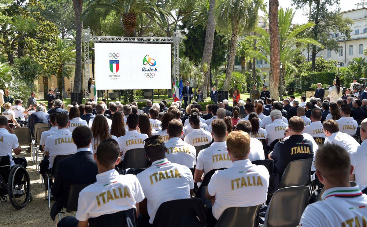 Malagò e Fabbricini volano stasera in Brasile insieme agli azzurri di 9 discipline