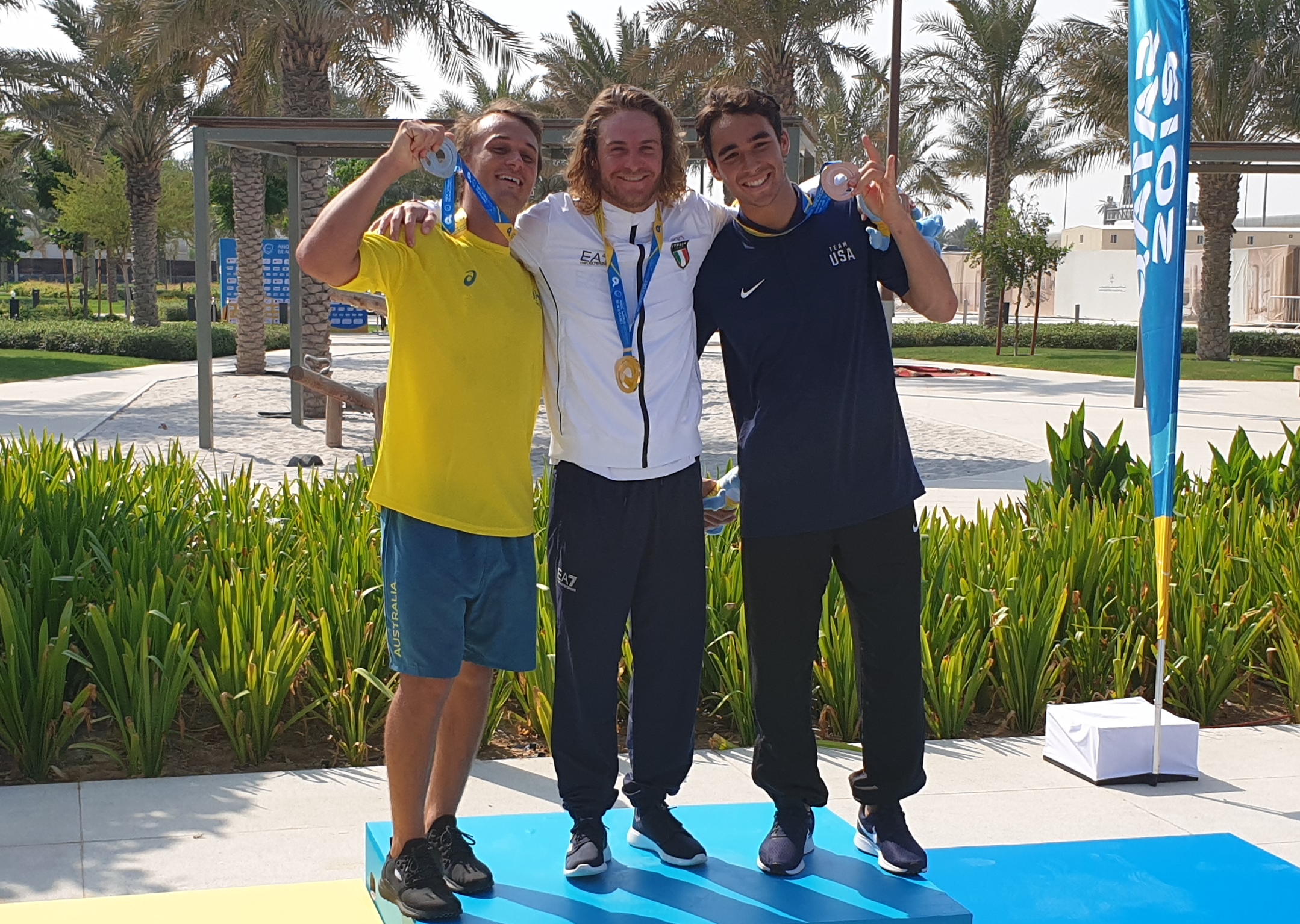 World Beach Games, wakeboard azzurro da urlo. Oro per il portabandiera Piffaretti, argento per Alice Virag