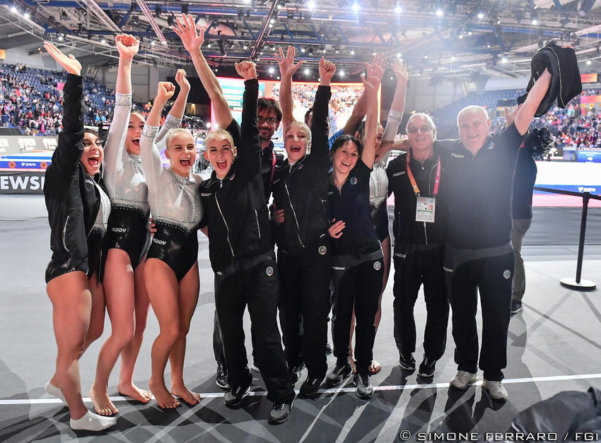 Mondiali: Italia nella storia a Stoccarda, bronzo a squadre 69 anni dopo Basilea 