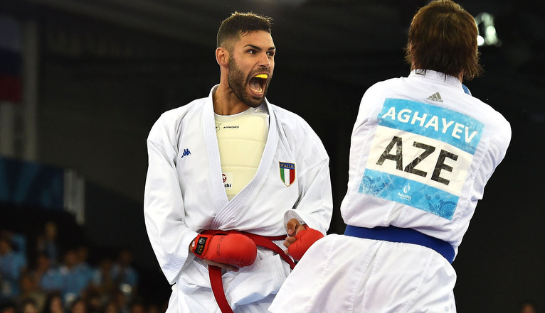 Karate, pass per Luigi Busà nel kumite (-75 kg). Ai Giochi 195 azzurri