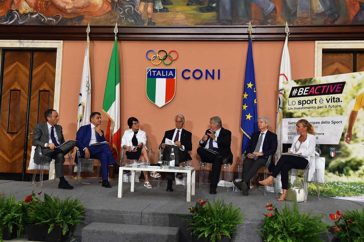 Workshop "Sport è vita", investimento per il futuro. Malagò: cultura sportiva vuol dire crescita civile