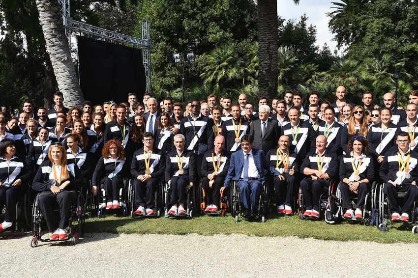 Rio 2016, the tricolour flag returns to the Quirinal. Mattarella: you were all Italy's flag