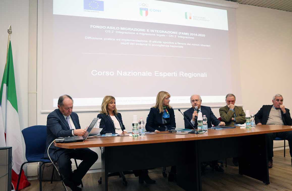 Progetto "FAMI", al via il corso nazionale per la diffusione dello sport a favore dei giovani migranti