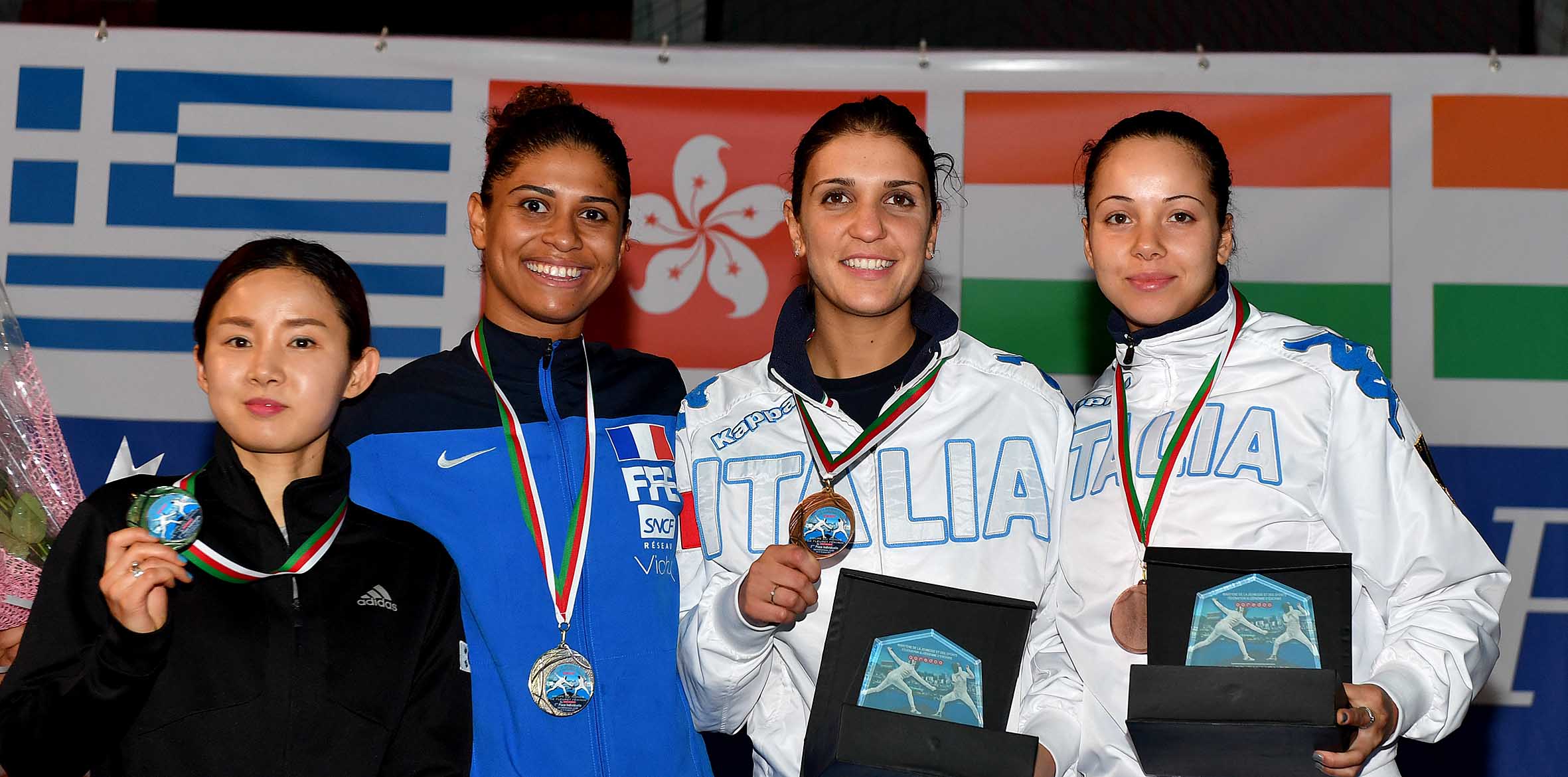 Coppa del Mondo di fioretto, Arianna Errigo e Alice Volpi terze ad Algeri