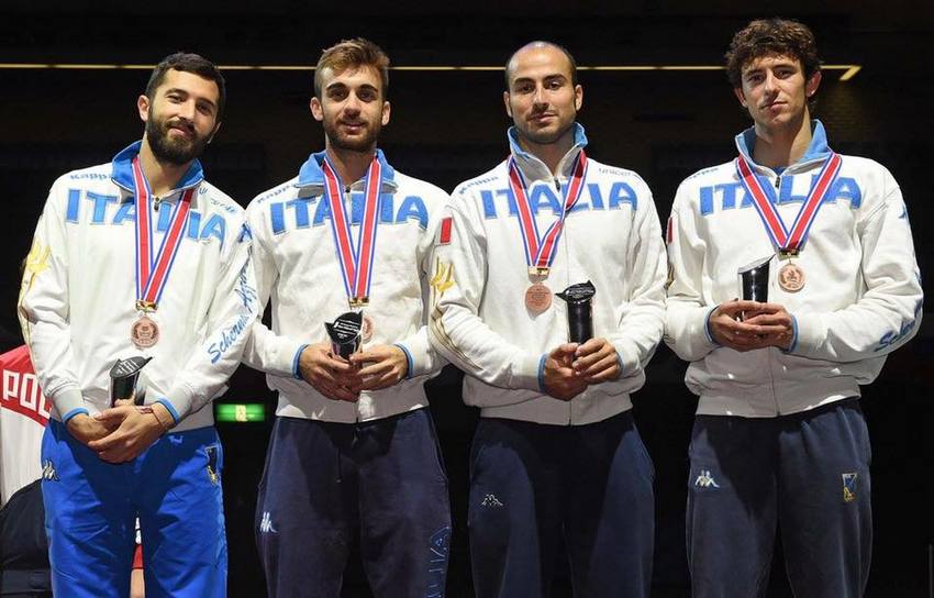 Coppa del Mondo, l'Italia del fioretto terza nella tappa di Tokyo