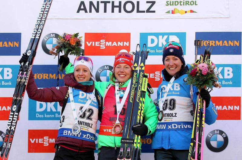 Coppa del Mondo: primo podio per Runggaldier, 3ª nella 15 km di Anterselva