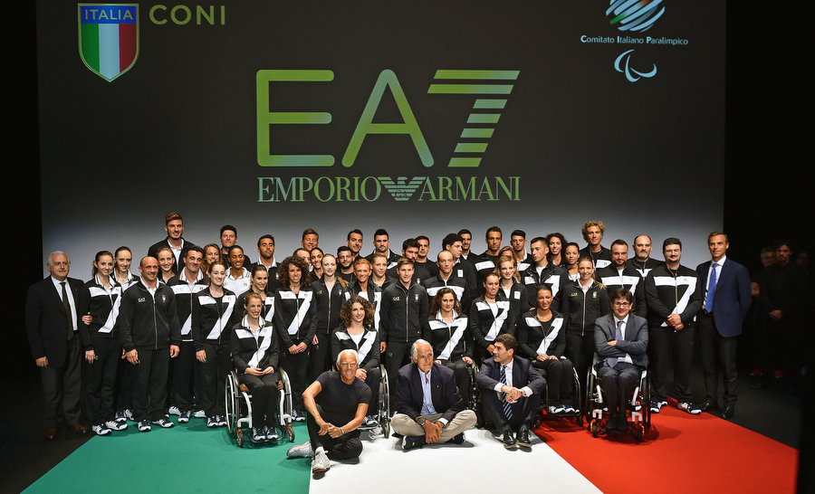 Malagò e Armani, protagonisti del made in Italy