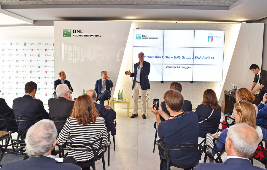 BNL Group BNP PARIBAS main sponsor of CONI