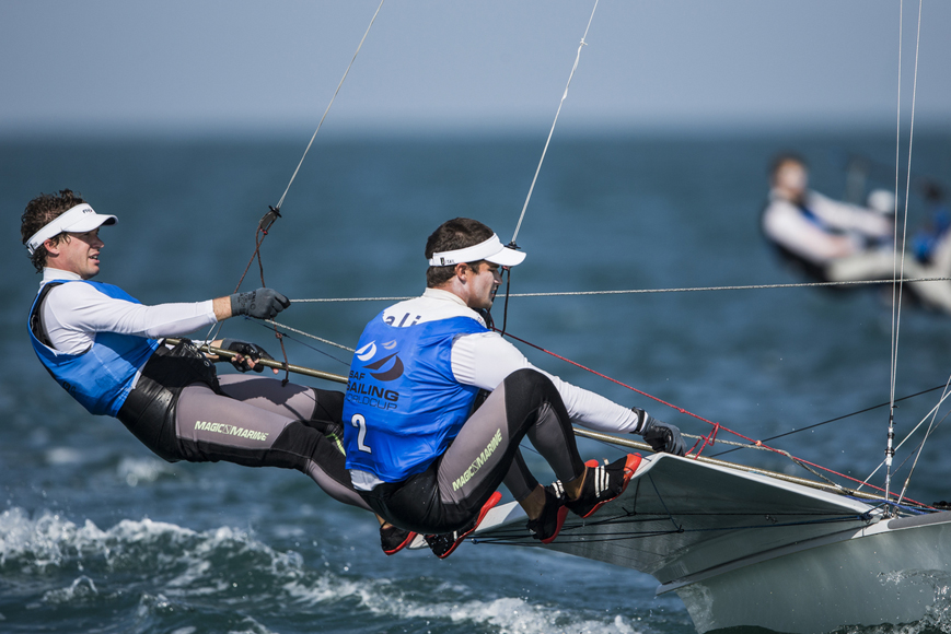 World Cup ISAF, 2° posto finale per la Tartaglini (RS:X) e Cherin-Tesei (49er)