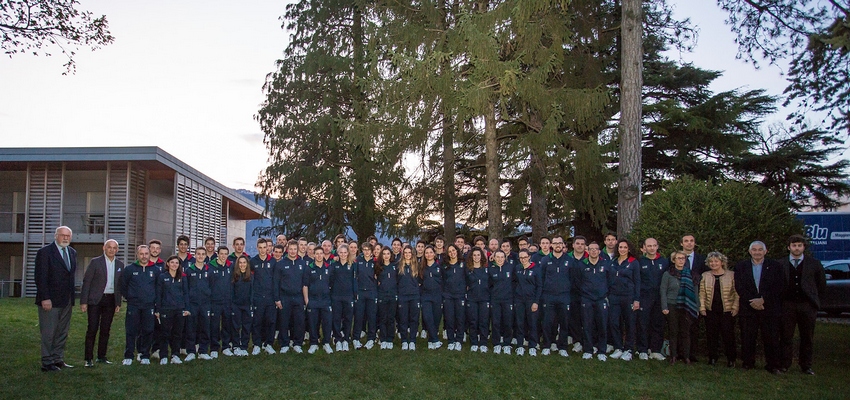 Partita la missione dei 35 azzurri. Laura Pirovano portabandiera in Liechtenstein e Voralberg