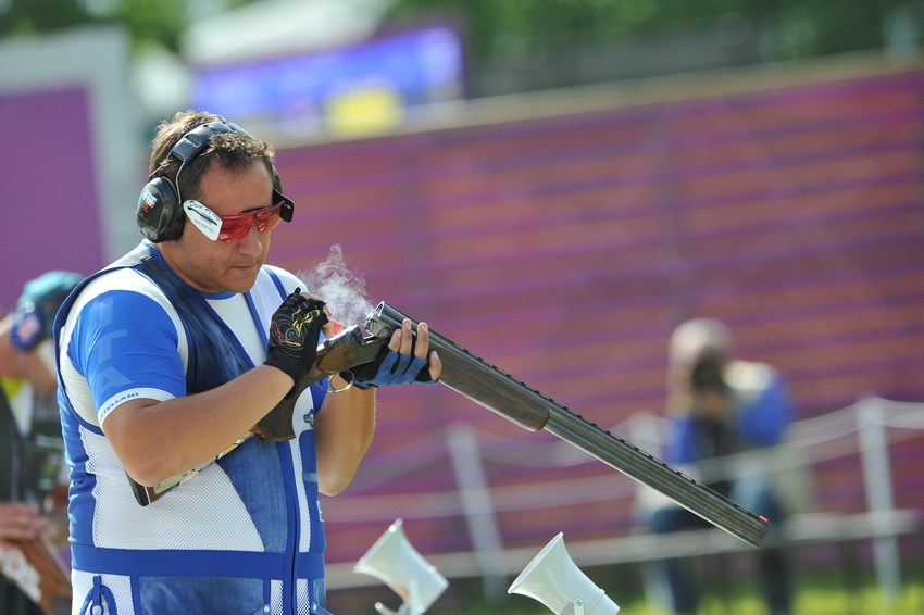 Fabbrizi vince la Coppa del Mondo di Trap, 2° Pellielo. E' trionfo azzurro