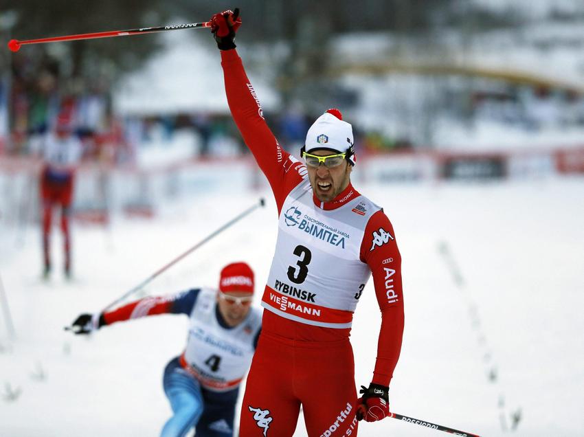 Pellegrino immenso. Vince la sprint di Rybinsk: tris stagionale