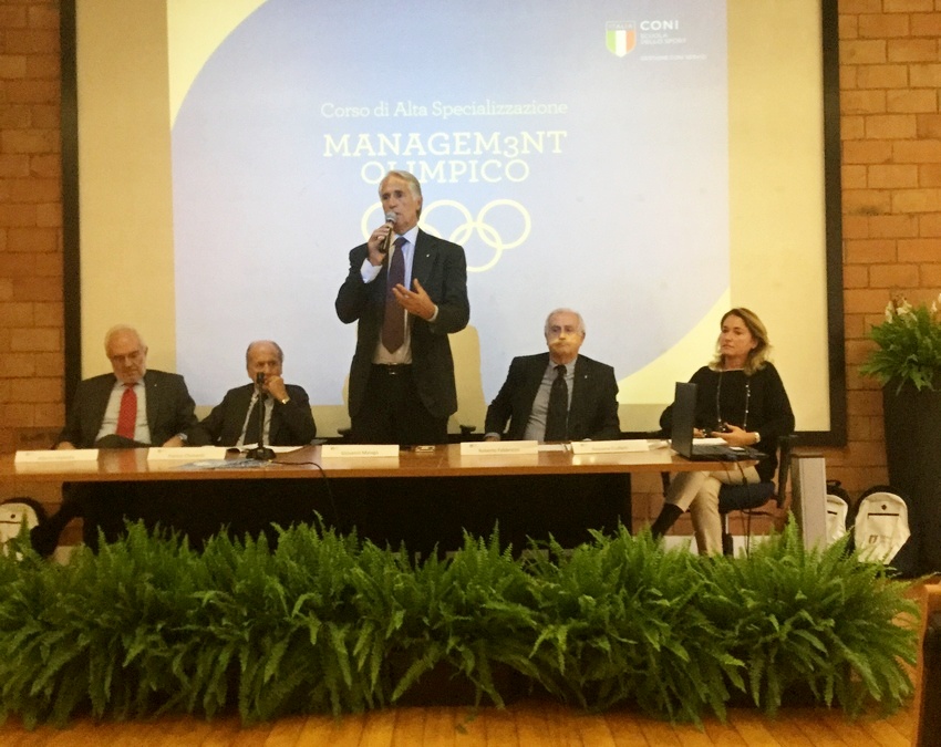 Al via il 2° corso di Management Olimpico. Malagò: occasione per formare i dirigenti del futuro