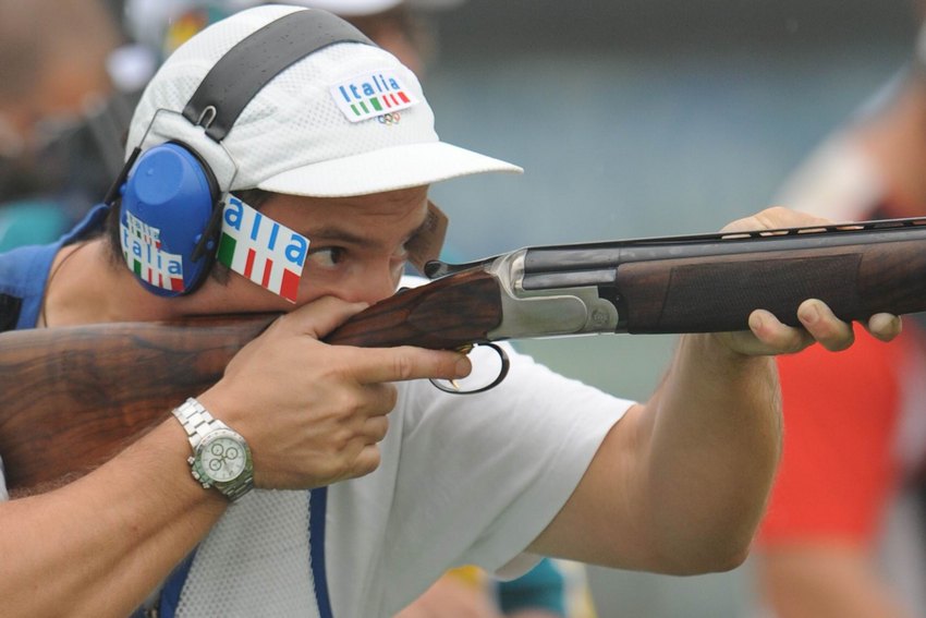 Infinite Pellielo: World bronze in Trap shooting. Second azzurro pass for Rio 2016