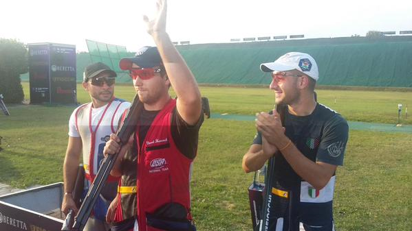 Mondiali, Gabriele Rossetti vince il bronzo nello skeet