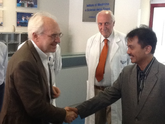 CONI SERVIZI: Miglietta riceve il Ministro dello Sport Indonesiano in visita all’Istituto di Medicina dello Sport