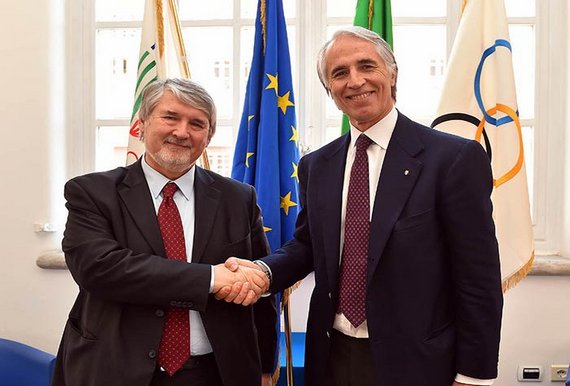 CONI: Presentato l'accordo con il Ministero del Lavoro e delle Politiche Sociali per l'integrazione dei migranti attraverso lo sport. Malagò e Poletti: "La diversità è la vera ricchezza"