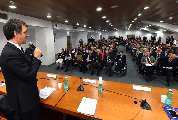 CONI SERVIZI: Giornata di lavoro sull'impiantistica sportiva, illustrata la nuova legge e presentati i progetti della Lega Pro